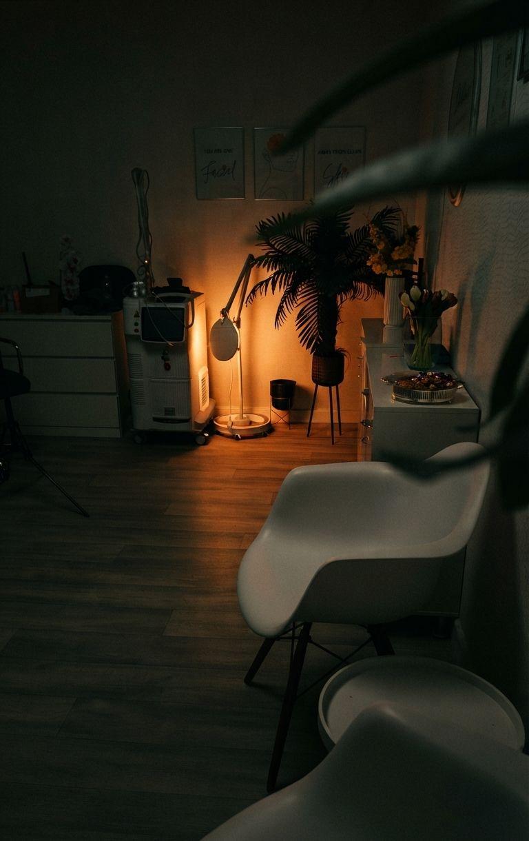 Inside Dahhan's Beauty Salon at Fountain House, Western Way, Exeter